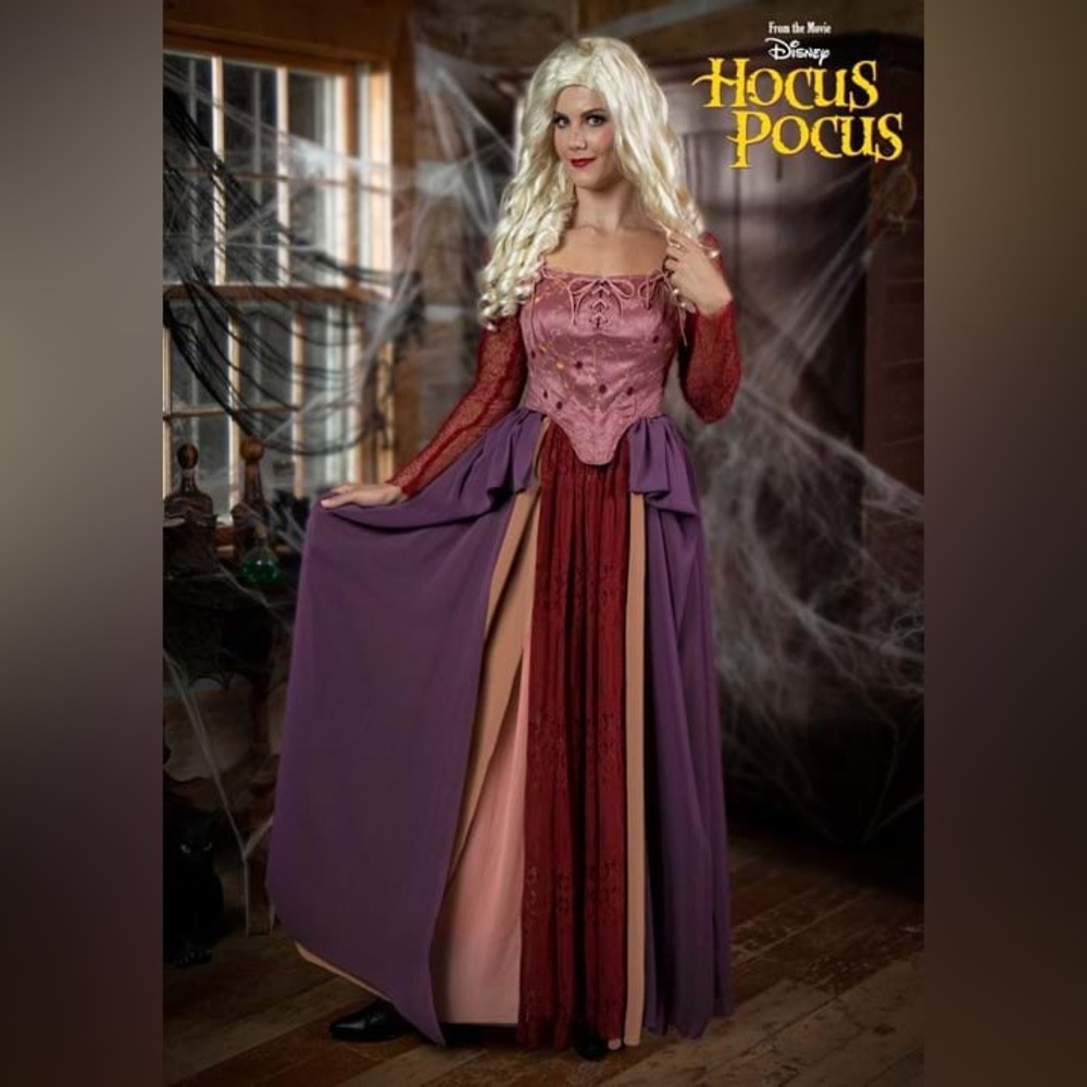 Spirit Adult Costume with Dark and Light Hues